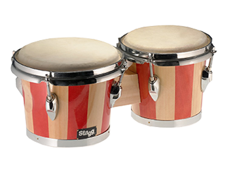 Wooden Bongo Drum